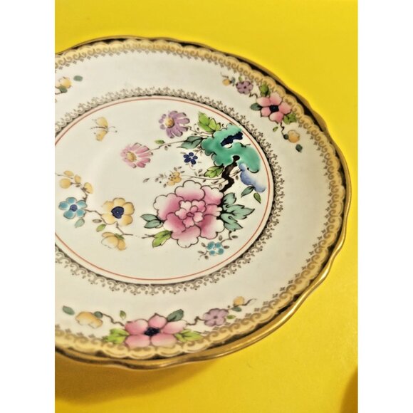 Crown Staffordshire Hand Painted Tea Cup & Saucer Set Patt.# 15308 1930's - Picture 9 of 11